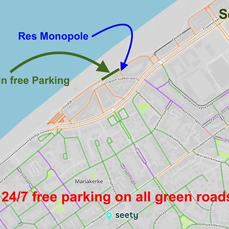 Vakantieverblijf Monopole Διαμέρισμα Οστένδη