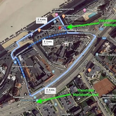 Apartment Vakantieverblijf Monopole